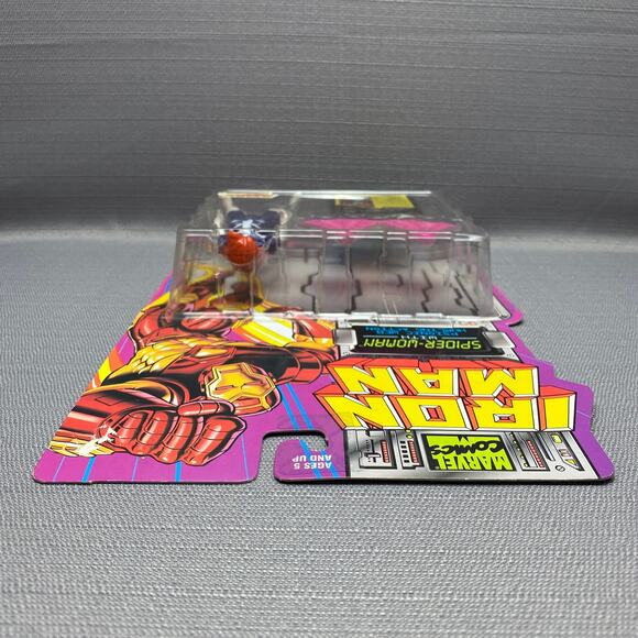 Toybiz 1994 Marvel Comics Iron Man Spider-Woman Action Figure - Picture 3 of 7